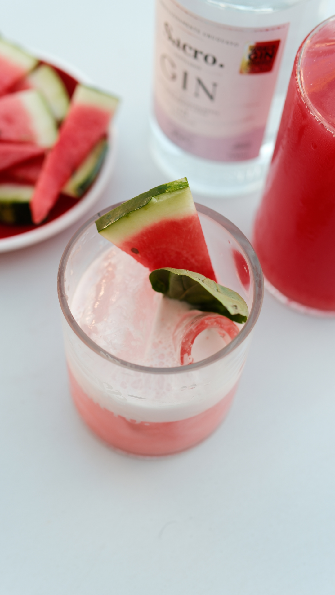 Receta: brisa rosada