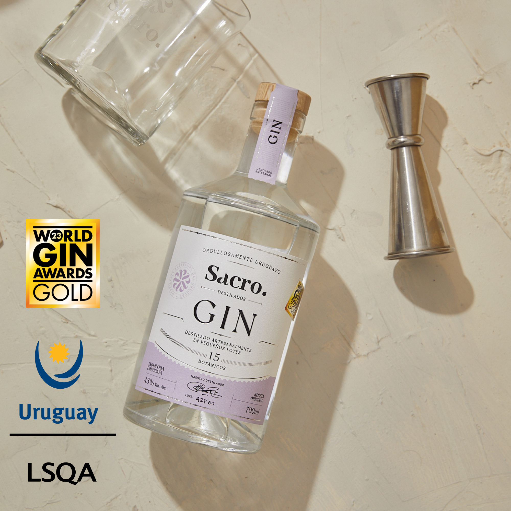 Gin Sacro 700cc